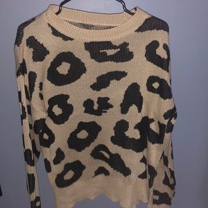 Cheetah sweater